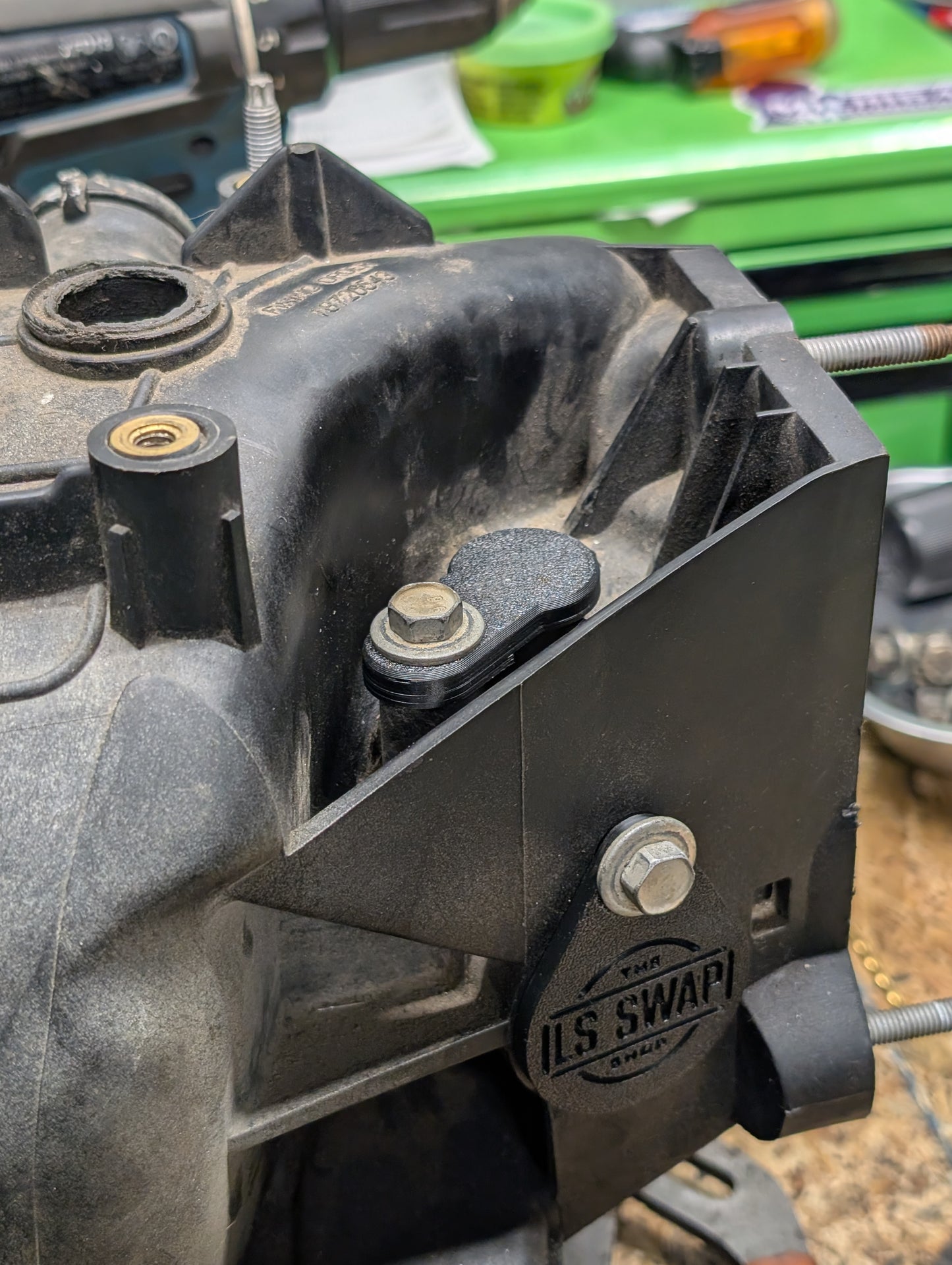 LS Gen 3 Truck Intake EVAP Purge Solenoid Delete Block-Off Plate – Slim Profile (ABS, Viton O-Ring)