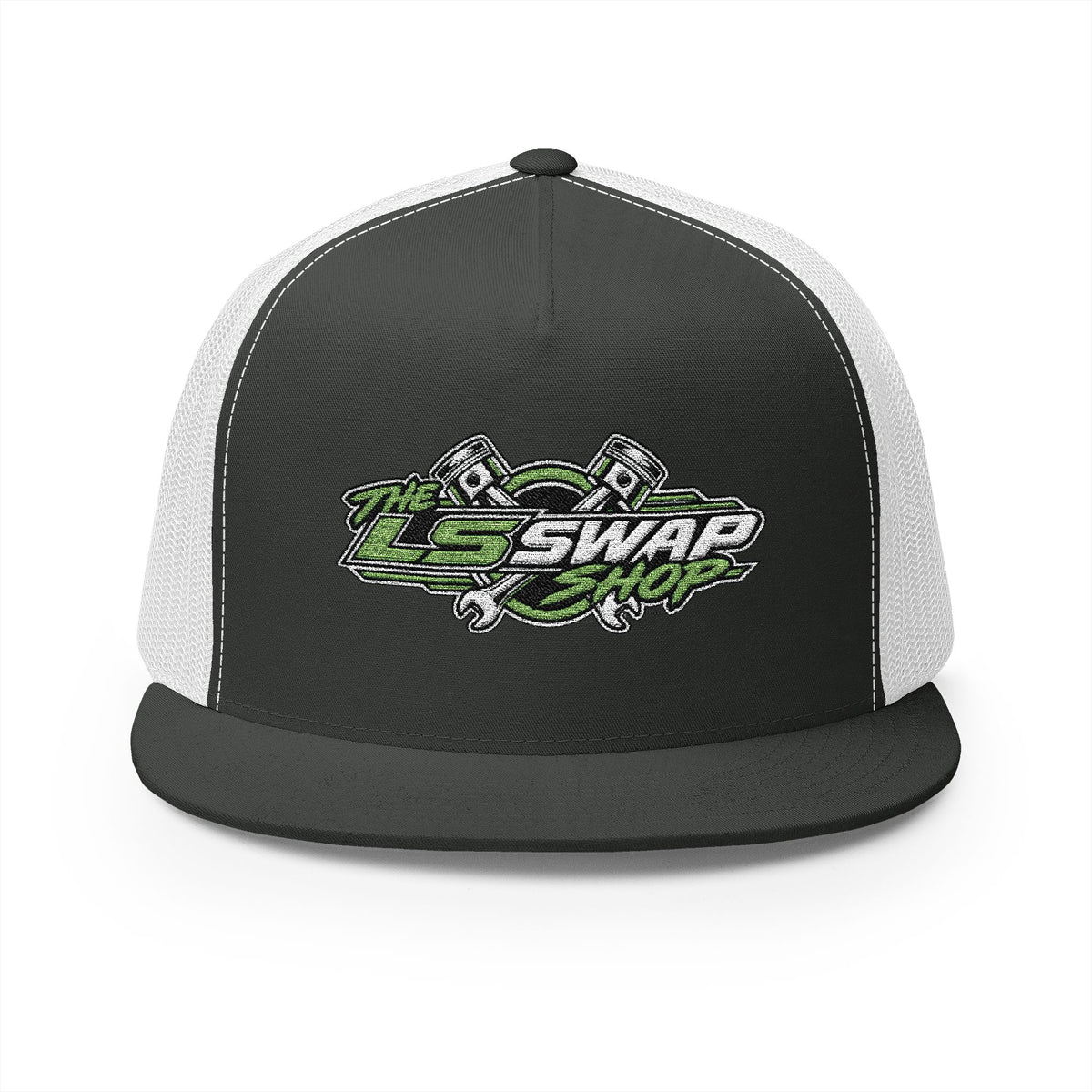LS Swap Shop Trucker Cap – Embroidered Logo Mesh Hat