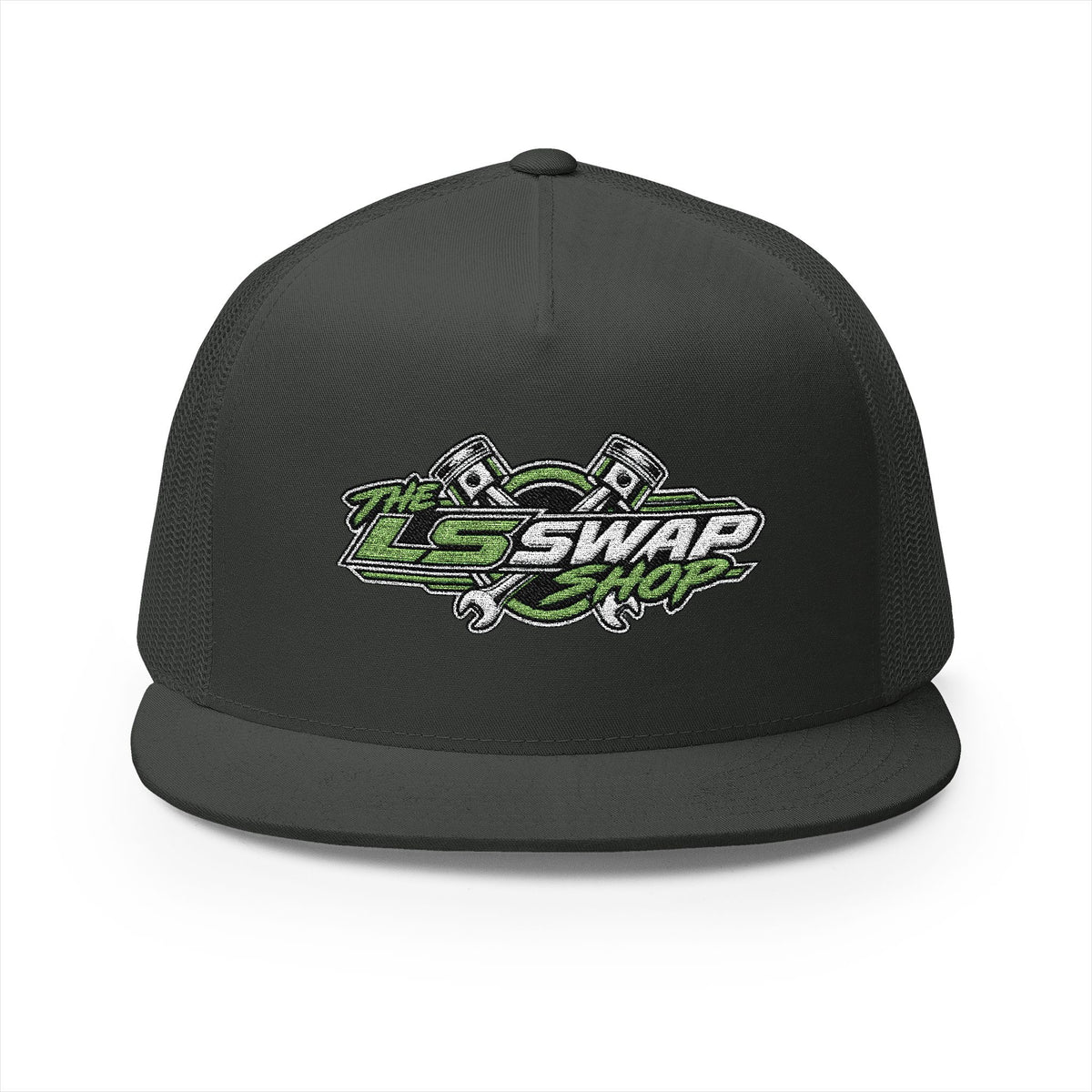 LS Swap Shop Trucker Cap – Embroidered Logo Mesh Hat