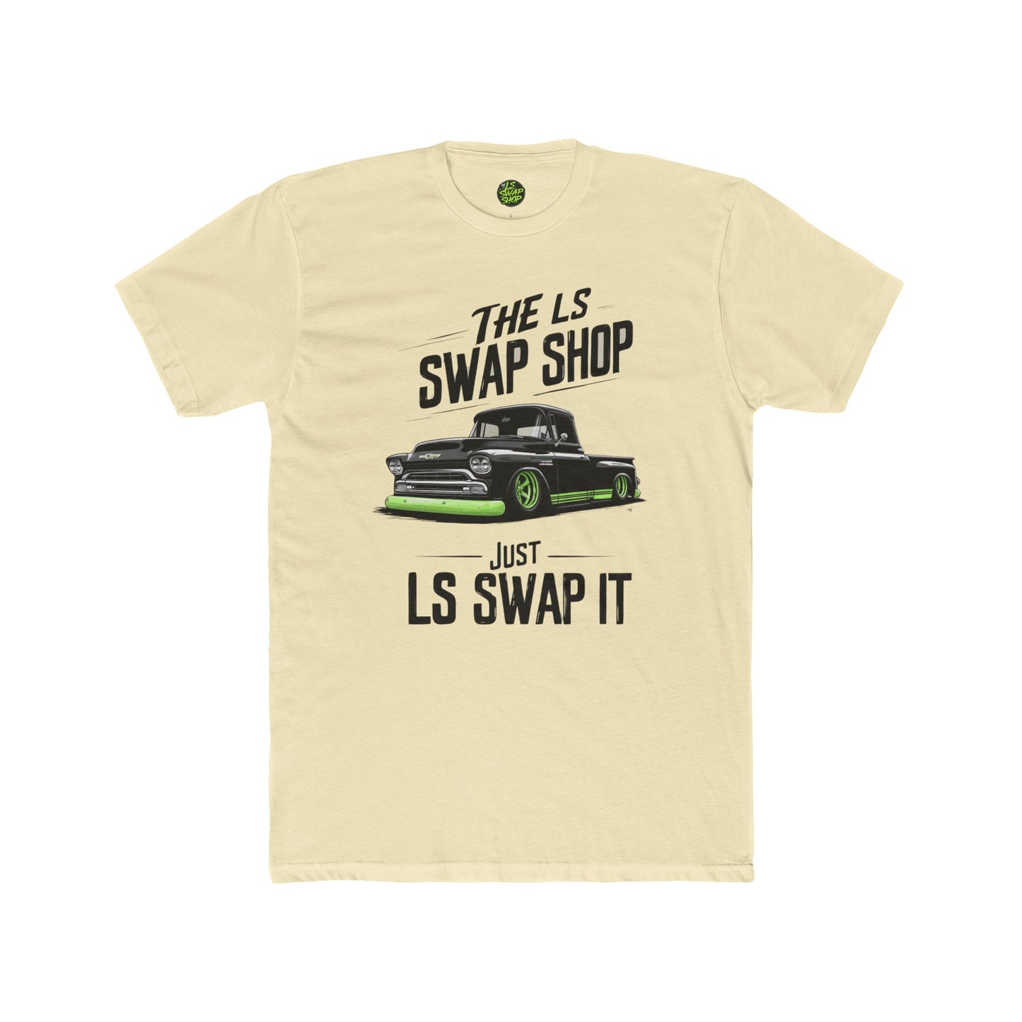 "Just LS Swap It Tee – Old School Truck, New School Power 🔥"