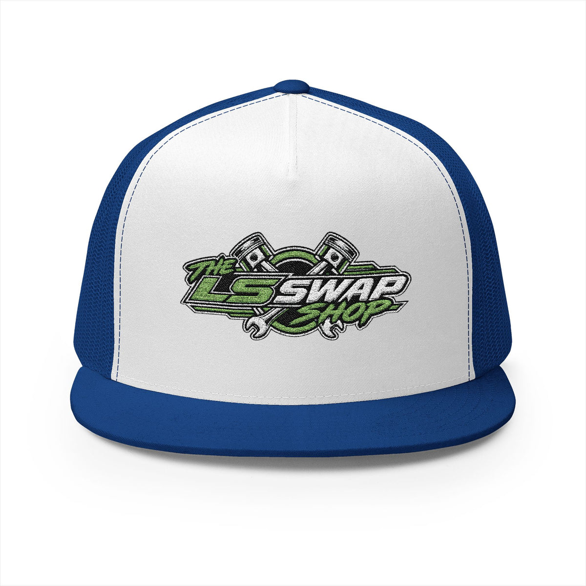 LS Swap Shop Trucker Cap – Embroidered Logo Mesh Hat
