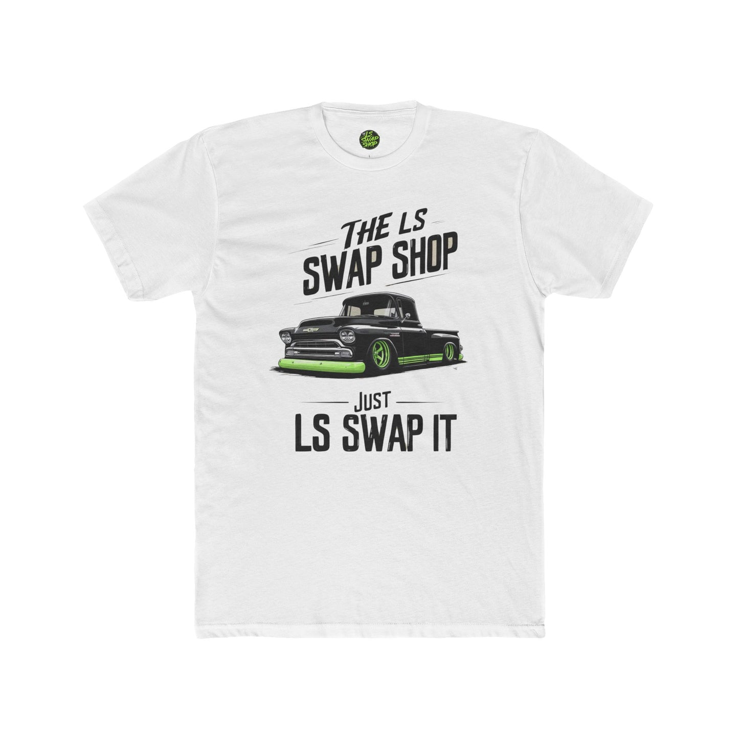 "Just LS Swap It Tee – Old School Truck, New School Power 🔥"