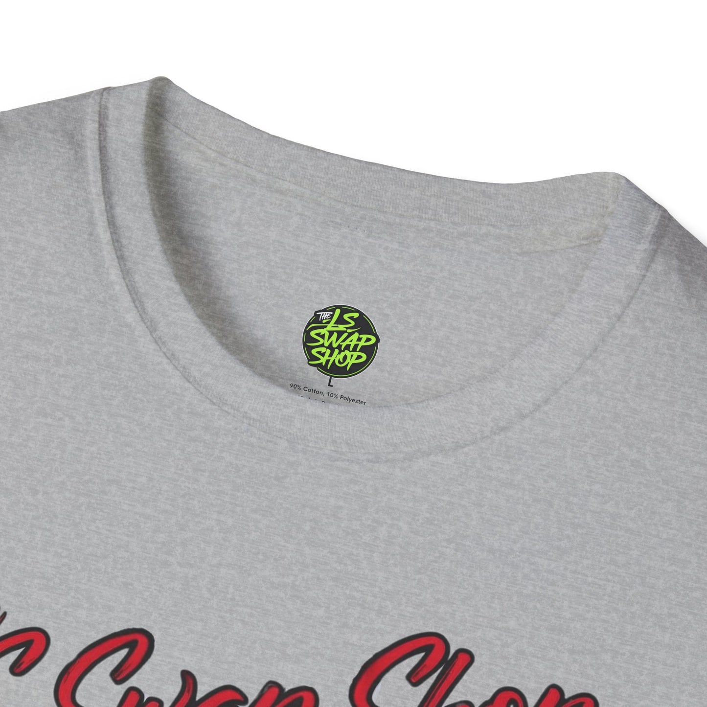 LS Swap Shop Tee – '55 Bel Air Front View Banner Edition