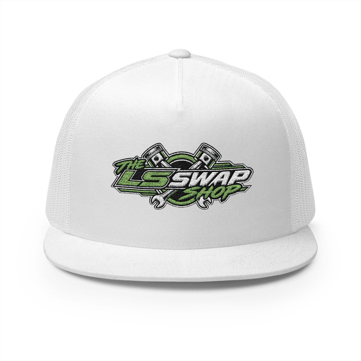 LS Swap Shop Trucker Cap – Embroidered Logo Mesh Hat