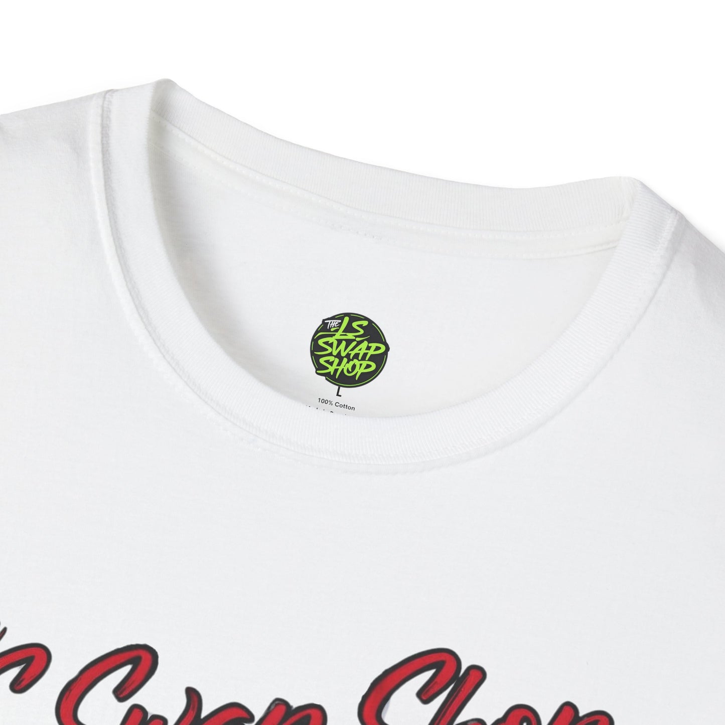 LS Swap Shop Tee – '55 Bel Air Front View Banner Edition