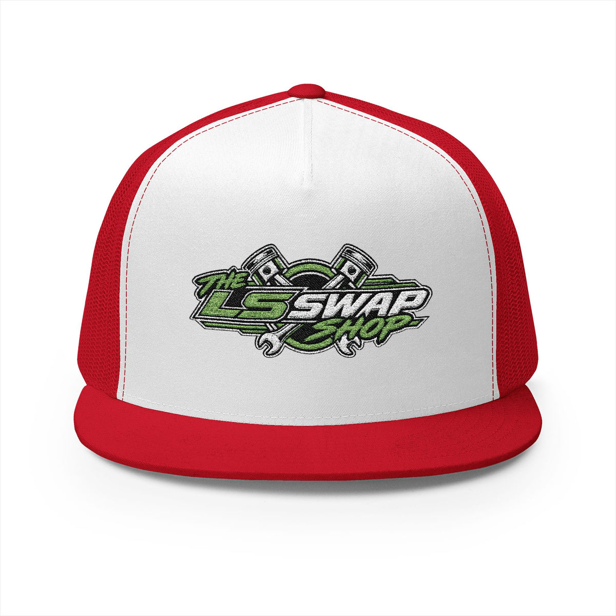 LS Swap Shop Trucker Cap – Embroidered Logo Mesh Hat