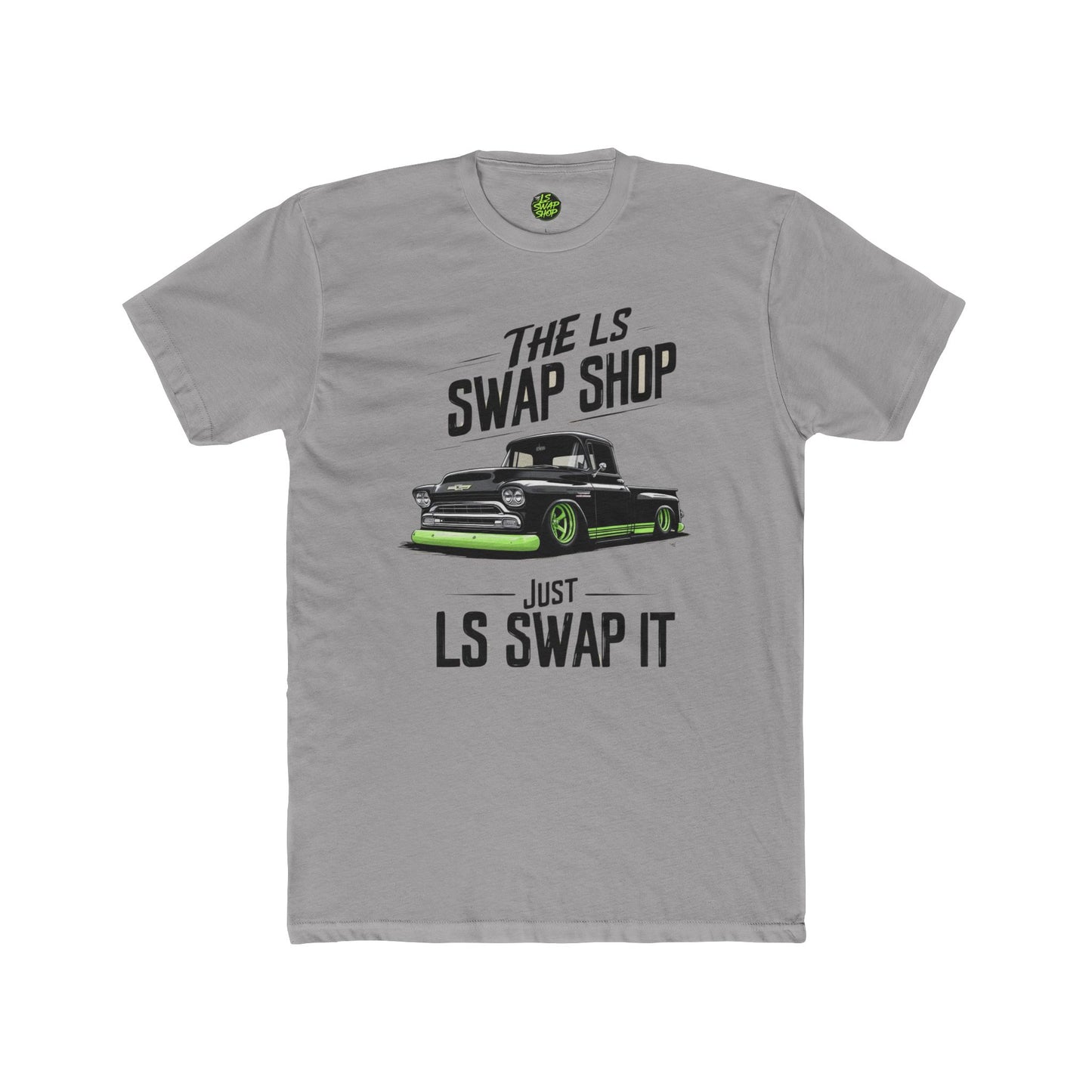 "Just LS Swap It Tee – Old School Truck, New School Power 🔥"
