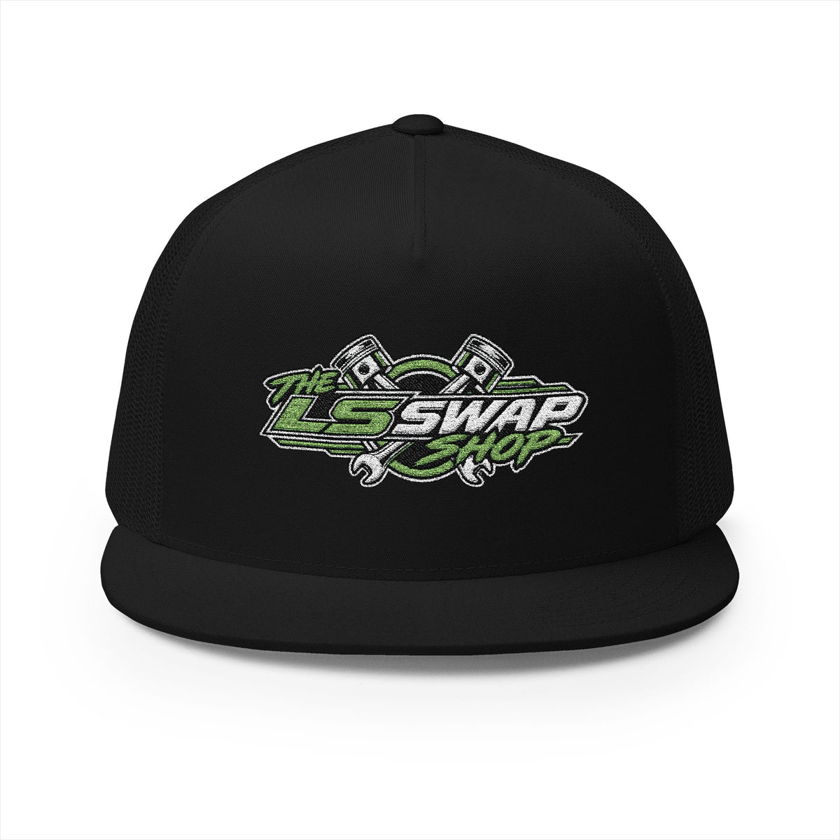 LS Swap Shop Trucker Cap – Embroidered Logo Mesh Hat