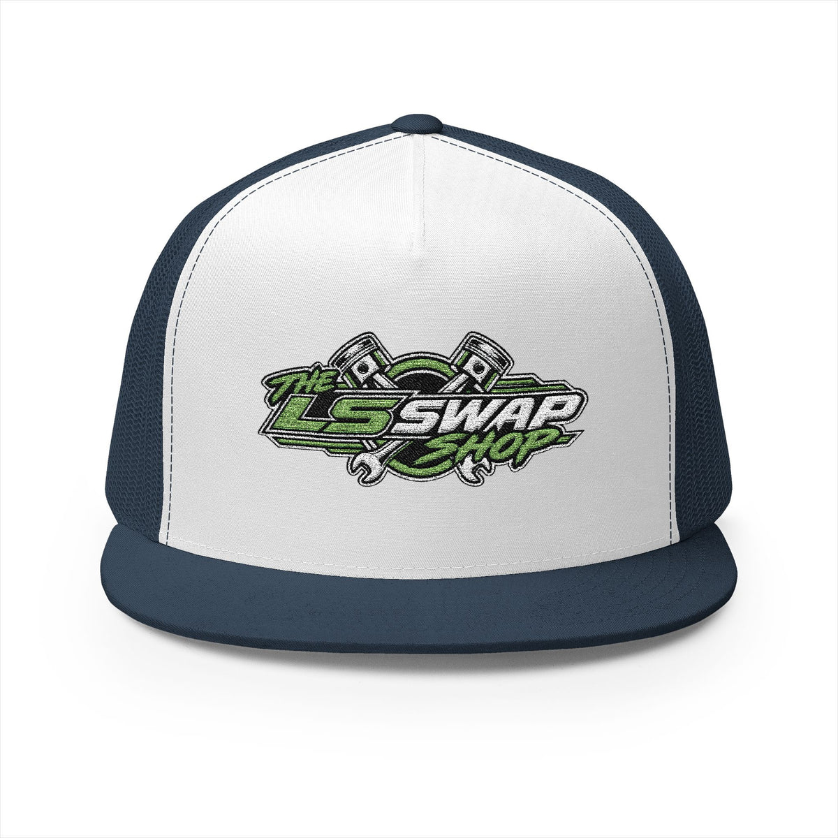 LS Swap Shop Trucker Cap – Embroidered Logo Mesh Hat