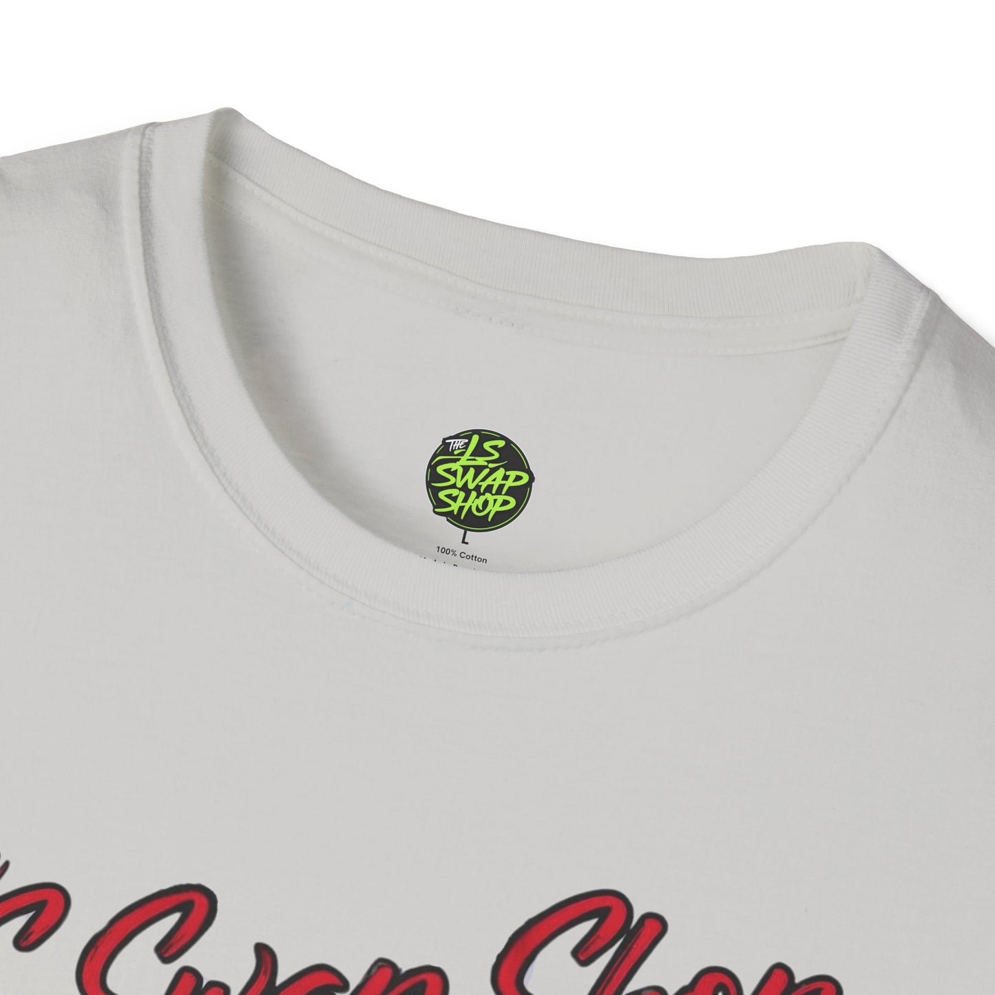 LS Swap Shop Tee – '55 Bel Air Front View Banner Edition
